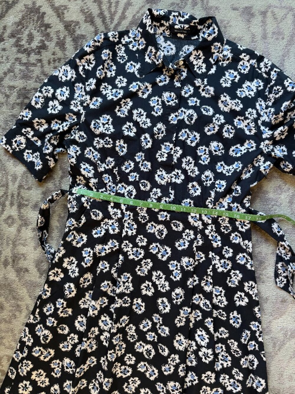 Marc O’Polo Floral Cotton Dress - Picture 9 of 10